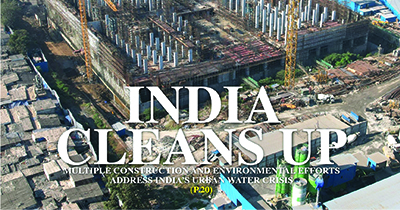 Dharavi Wastewater Treatment Project featured in ENR Magazines Cover Story